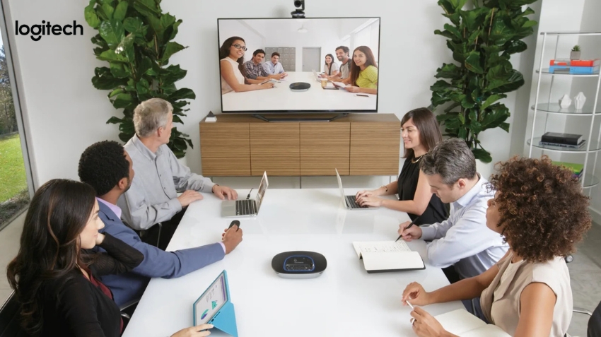 logitech video conference equipment